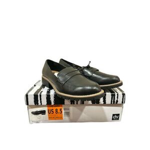DV Dolce Vita Women's Carley Lug Loafer Black Size 8.5